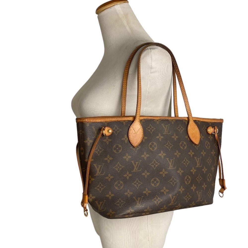 💯 Louis Vuitton MONOGRAM PM NEVERFULL TOTE SHOULDER BAG - Picture 2 of 16
